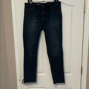 Kut from the Kloth Dark Blue Ankle Jeans size 10. 28” inseam